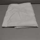 Tablecloths for Wedding/Banquet/Restaurant - Rectangular Polyester Fabric Table Cloths - White, Size 64x74 Inch