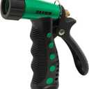 Dramm ColorStorm Premium Pistol Spray Nozzle  Heavy-Duty Adjustable Garden Hose Sprayer with Ergonomic Grip & Variable Water Patterns for Garden, Car, Deck, and Outdoor Cleaning  Green