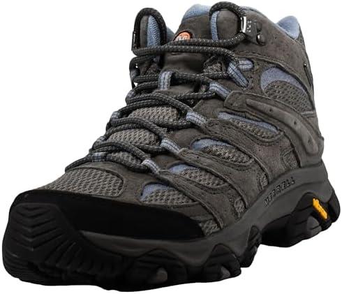 Merrell Women's Moab 3 Mid Waterproof Hiking Boots US 7, Granite