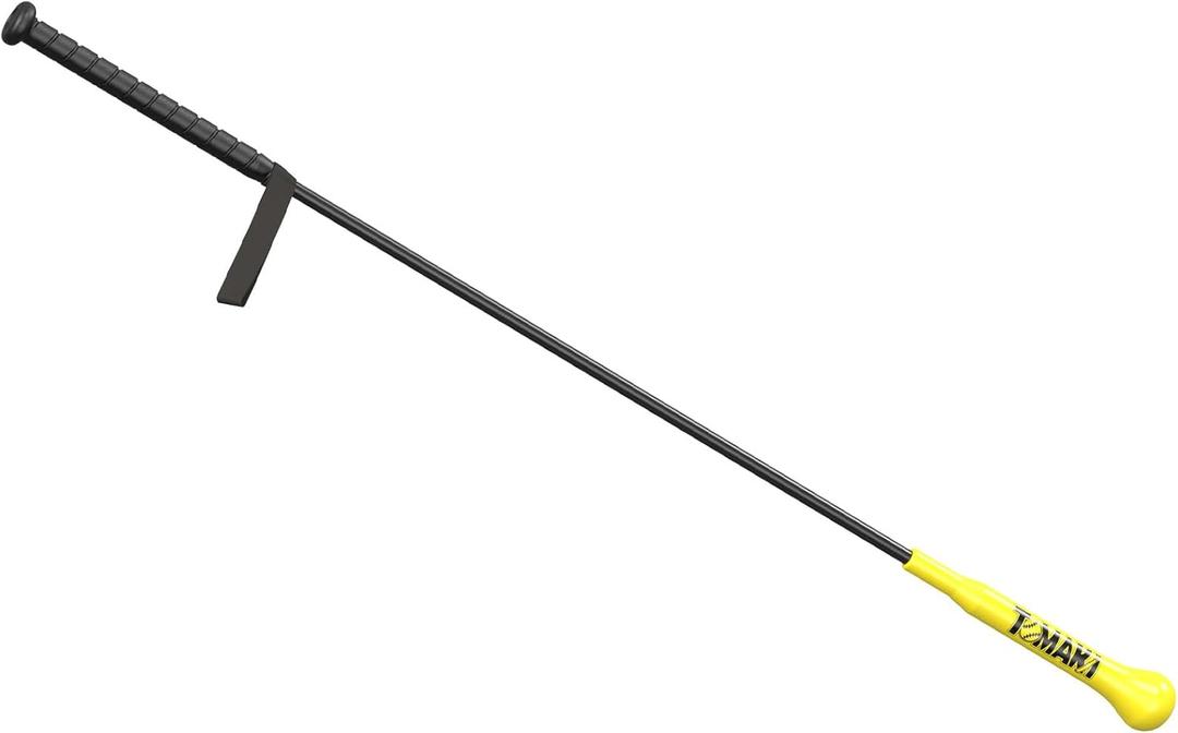 Hitting Stick Batting Swing Trainer, Batting Practice Equipment for Baseball and Softball, Ideal One-on-One Coaching Tool for Baseball 54''