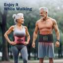 Comfytemp Cordless Red Light Therapy Belt for Body, Portable Rechargeable Near Infrared Light Therapy Wrap, Father's Day Gifts, 19W Wireless Large Light Band for Waist Lumbar Lower Back