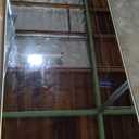 Floor Mirror, Oversized Full Length Arched Mirror, Large Standing or Wall Mounted, 76"34", Aluminum Frame - Gold