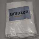 Anmao Non-See-Through Off White Privacy Semi Sheer Curtains for Living Room 84 Inch Length 2 Panels Set, Light Filtering that Let Light in Rod Pocket Window Drapes for Bedroom, 52W x 84L, Ivory White