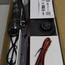 DALLUX Sprinter Brake Light Backup Rear View Camera for Benz Sprinter/VW Crafter Van,Car 3rd Wide Angle Waterproof Night Vision Microphone Built-in Adjustable Lens Roof Mount Reverse Cam