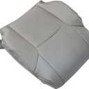 GXARTS Driver or Passenger Side Top Lean Back Replacement Leather Seat Cover Gray Compatible with Toyota 4Runner 2003 2004 2005 2006 2007 2008 2009