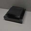 Liacere 60PCS Black Plastic Plates - Premium Square Disposable Plates - Include 30PCS 9.5inch Dinner Plates - 30PCS 7inch Dessert Plates for Party & New Year & Father's Day