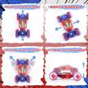 Spider Remote Control Car, Gesture Sensing Stunt Car, Spider Toys Gifts for Boys 4-6 6-8 8-12 Year Old, 2.4GHz 4WD Drift Hand Controlled Twist Cars, Off-Road 360 Rotating Cars with Lights Spray Music