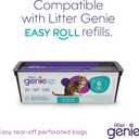 Litter Genie Easy Roll Cat Litter Disposal Pail | Odour Control, Refill Bags & Scoop