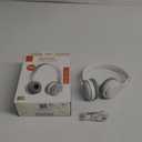 iLive Driver Built-in Microphone Aux In and On-Ear Controls Wireless Headphones - White