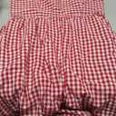 Caracilia Womens Maxi Dresses Gingham Spaghetti Strap Back Smocked Flowy Long Sundress Summer Beach Vacation Clothes 2026 L