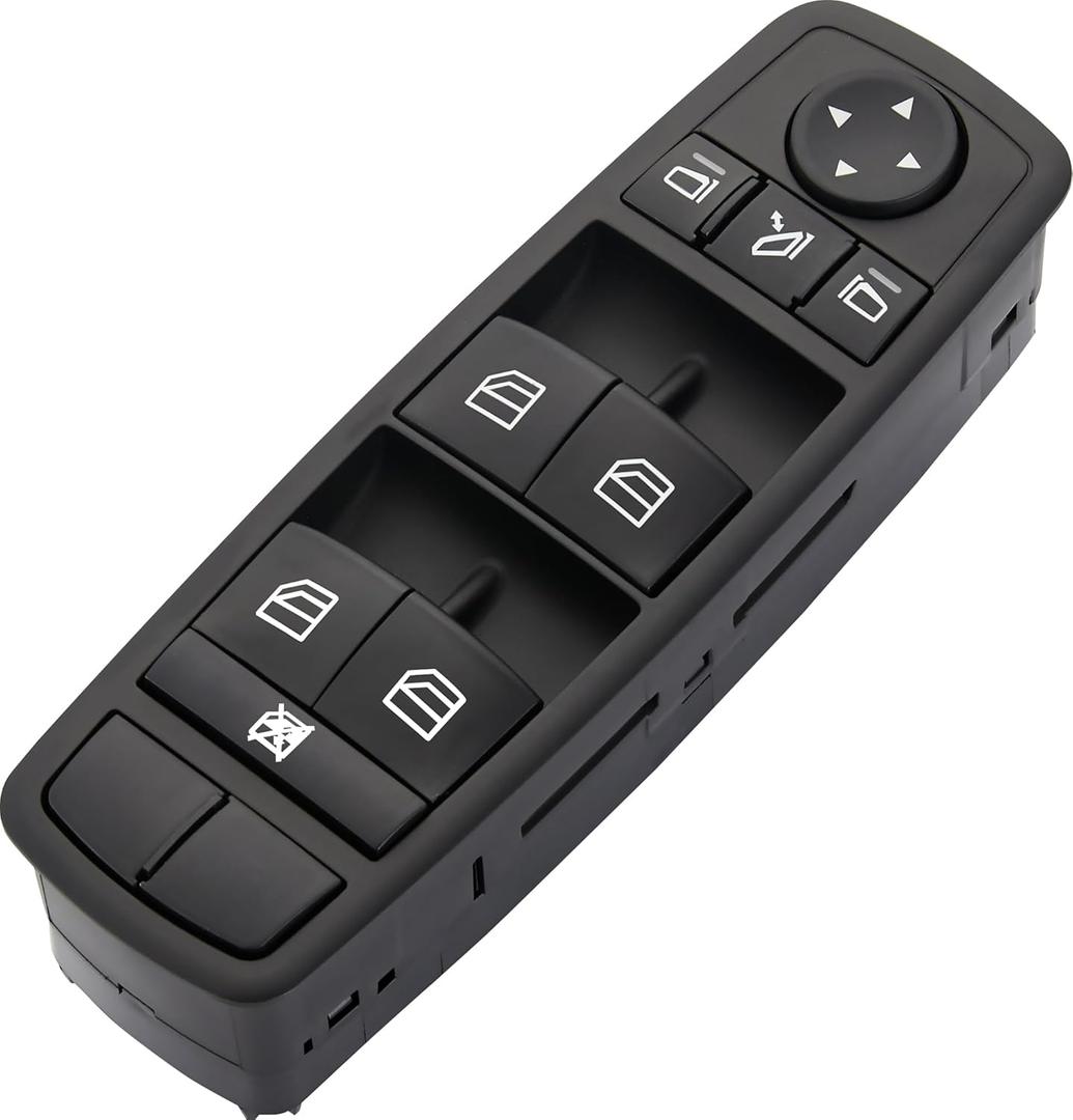 Master Power Window Switch fits for Mercedes-Benz GL320,GL350,GL450,GL550,ML320,ML350,ML450,ML500,ML550,ML63 AMG,R320,R350,R500,R63 AMG.Driver Side Control switches OE:2518300290