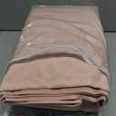 MIULEE Baby Pink Velvet Curtains Thermal Insulated Blackout Curtain Drapes for Bedroom Living Room Darkening 108 Inches Long Curtains Panels Rod Pocket Set of 2