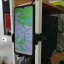 Golf Cart Phone Holder, Cell Phone Mount for Golf Push Cart, [One-Handed, Cases Friendly] Golf Phone Caddy for Stroller Treadmill Peloton for All iPhone and Smartphones