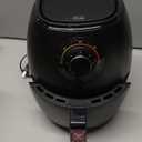 6 Qt. Black Air Fryer with Digital Touch Control