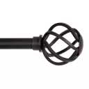 Kenney Cage 5/8" Standard Decorative Window Curtain Rod 28x47in