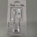 GE Home Electrical Mini DisplayPort Thunderbolt to HDMI Adapter, Compatible with Apple iMac, MacBook and PC, Supports Full HD 1080P and 4K Ultra HD, White, 33589