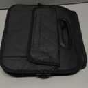 Car Trunk Organizer, Trunk Storage Organizer with 72L Large Capacity Waterproof Collapsible and 11 Pockets, Trunk Organizer for Suv/Jeep/Sedan, Large Size, Black