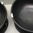 LoeJan Elevated Cat Food Bowl, 5 Oz Ceramic Raised and Tilted Water Bowl, Anti Vomiting and Protect Pets' Spines Dishes for Small Dog, Fat Faced Cat, Kitten (Black, 2 Pack)