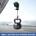 Radar Detector Mount,Car Windshield &Dashboard Suction Cup Bracket,Suitable for UNIDEN R1 R2 R3 R4 R7 DFR3 DFR6 DFR7 DFR8 DFR9 Radar Detector (Only Applicable to Uniden Models),Easy to Install