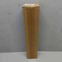 CorkLatta White Shower Curtain Rod,1 Inch Diameter Stainless Steel Adjustable Spring Tension Rods 32 to 80",with Holders,Anti-Slip,Curtain Rods No Drilling(1 Pack)