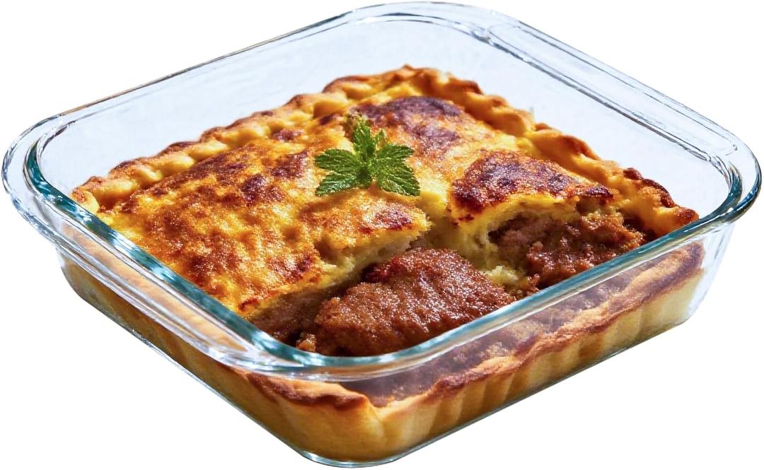 Glass Baking Dish - 1.9qt Square 8x8 Baking Pan - Glass Baking Dishes For Oven