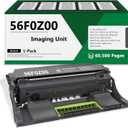 56F0Z00 Black Imaging Unit(1-Pack) - Compatible 56F0Z00 Imaging Unit Replacement for Lexmark B2442dw B2338dw MS321dn MS421dn MS421dw MS521dn MS622de MX321adn Printer