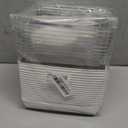 7 x 7 x 4 Inches Paper Cake Boxes with Clear Lids, 20 Pack Disposable Charcuterie Boxes Square Food Containers for 4-6 Inch Cake, Dessert, Pie, Cupcake, Bakery (White)