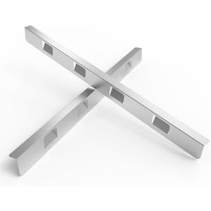 Stove Gap Covers 316 Stainless Steel Stove Gap Filler Oven Side Gap Filler Between Stove and Counter Slide In Range Trim Kit for Kitchen 2 Pack(23.2 Silver) (23.2 inch (Steel), 23.2" Silver)