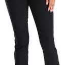 HDE Pull On Capri Pants for Women with Pockets, size XL, 98% Cotton, 2% Elastic