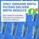 Brita Elite Water Filter Replacement for Pitchers and Dispensers, BPA-Free, Reduces 99% of Lead, Lasts Six Months or 120 Gallons, Includes 1 Pitcher Replacement Filter