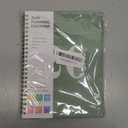 2026 Planner, Weekly and Monthly Calendar Agenda Book, Jan 2026 - Dec 2026, Hardcover Planning Academic Planner for Office School Supplies and Desk Accessories - A5 (6.3'' x 8.5'') (Green)