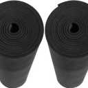 AMZQNART 2Pcs EVA Foam, Cosplay Foam Roll 2mm 39 x 59in (16sqft×2) Suitable for Large Foam Cosplay Modeling, DIY Projects, Crafts, Ultra High Density 90 kg/m3. Black, 2mm-Thick