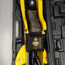 YELLOW JACKET 2.5 Ton Trolley Jack with Carrying Case Hydraulic Low Profile Floor Jack for Cars Lift with Single Piston Lift Pump, 5500 lb Capacity (Steel)