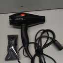 JOHN Professional Hair Blow Dryer, Fast Drying Powerful 2200W, Ionic for No Damage to Hair, Blast Turbo 6900, Black