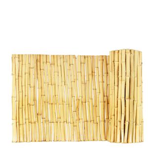 FOREVER BAMBOO Natural Bamboo Fencing Decorative Rolled Fence Panel 1 in D x 2 ft H x 8 ft L