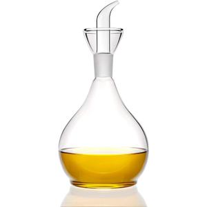 HAIZEEN 31ounce/900ml Olive Oil Dispenser Oil Bottle Glass with No Drip Bottle Spout