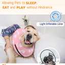 Supet Inflatable Dog Cone Collar Alternative After Surgery, Doggie Neck Donut Collar Recovery ECollar for Post Surgery, Soft Dog Cone for Small Medium Puppies Cats