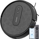 AIRROBO Robot Vacuum, 2800Pa Powerful Suction, Smart Navigation, App & Remote Control, 120 Mins Runtime, Anti-Collision & Anti-Drop, for Hard Floor/Carpet/Pet Hair
