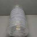 4 Pcs 14 Inch Jumbo Clear Easter Eggs Fillable Transparent Easter Egg Plastic Fillable Eggs for Easter Basket Stuffers Party Favor