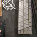 Wired RGB Gaming Membrance Keyboard. 65 Percent Mini Creamy LED Computer Keyboard .Small Ergonomic Clicky Teclado with ABS Backlit Unreplaceable Keycaps. for PC Laptop MAC Gamer. (Gray)