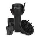 FHI Heat Platform Blow Out Handle-Less Negative Ion Hair Dryer Lightweight Blow Dryer w/ HydraHeat for Frizz-Free Styles Hairdryer with Diffuser Attachment, Nozzle, Comb Handleless Hair Dryer