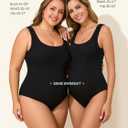 Summer Mae Seamless Maternity One Piece Swimsuit One Size Fits  Bathing Suit Ribbed U-Shaped Back Pregnancy Swimwear