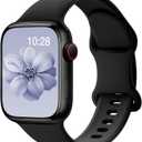 Sport Band Compatible with Apple Watch Bands for Women Men,Soft Silicone WaterproofReplacement Strap for Apple Watch Size: 38mm/40mm/41mm/42mm(Series 11 10)