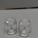 1.8" Refillable Crystal Seasoning Bottle Salt and Pepper Shakers Kitchen Decor (Set of 2) Salt Shaker Set