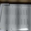 2 Pack Heavy-Duty Steel Shipping Container Vents 11.26"x14", Weatherproof Louvered Air Vent Panels for Shipping Containers, Improve Airflow & Reduce Condensation, Rust-Resistant Container Accessories
