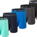 Volcom Mens Boxer Briefs Poly Spandex Performance Boxer Briefs Underwear (XL)
