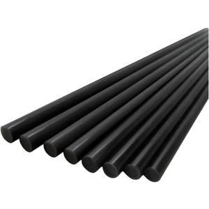Universal Trampoline Fiberglass Rods, for Plastic T Connector | 9.5 mm top ring net rods, replacement fiberglass poles, only fit plastic T connector, not for tube caps, For 12FT frame