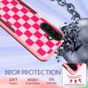 for Galaxy A36 5G Phone Case Women - Cute Girls Cover Girly Kawaii Aesthetic Unique Design Fashion Heavy Duty Protective Shockproof Military Grade Teens for Samsung Galaxy A36 5G Cases (Plaid)