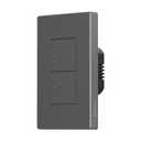 SONOFF M5 Matter Smart WiFi Light Switch, 2-Gang Wall Switch with Timing & Voice Control, Compatible with Matter, Alexa & Google Home, Requires Neutral Wire (120 Type)