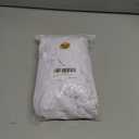 24x43 Inch White Spandex Cocktail Table Cloth Fitted Round Bar Table Stretch Highboy Cocktail Table Covers for Banquet Outdoor Party Wedding Bar Round Bottom White